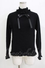 画像1: m petit by misako / サンリオキャラクターズコラボ クロミ ニットプルオーバー L ブラック H-26-03-16-046-LO-TO-NS-ZH (1)