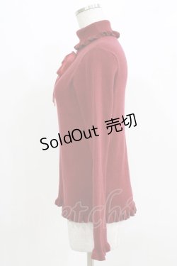 画像2: m petit by misako / サンリオキャラクターズコラボ キティ ニットプルオーバー L レッド H-26-03-16-047-LO-TO-NS-ZH