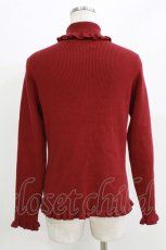 画像3: m petit by misako / サンリオキャラクターズコラボ キティ ニットプルオーバー L レッド H-26-03-16-047-LO-TO-NS-ZH (3)