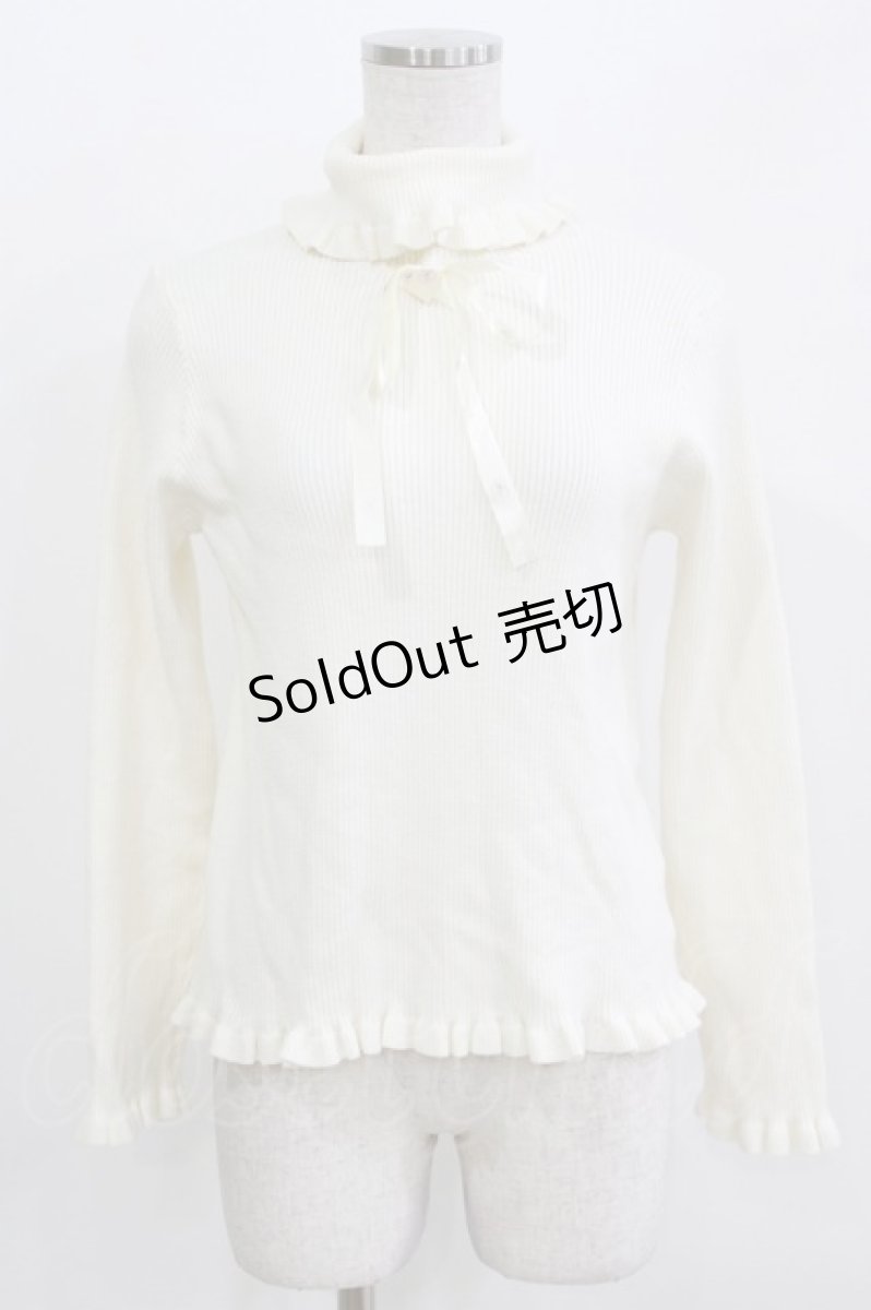 画像1: m petit by misako / サンリオキャラクターズコラボ シナモロール ニットプルオーバー L オフ H-26-03-16-048-LO-TO-NS-ZH (1)