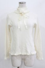 画像1: m petit by misako / サンリオキャラクターズコラボ シナモロール ニットプルオーバー L オフ H-26-03-16-048-LO-TO-NS-ZH (1)