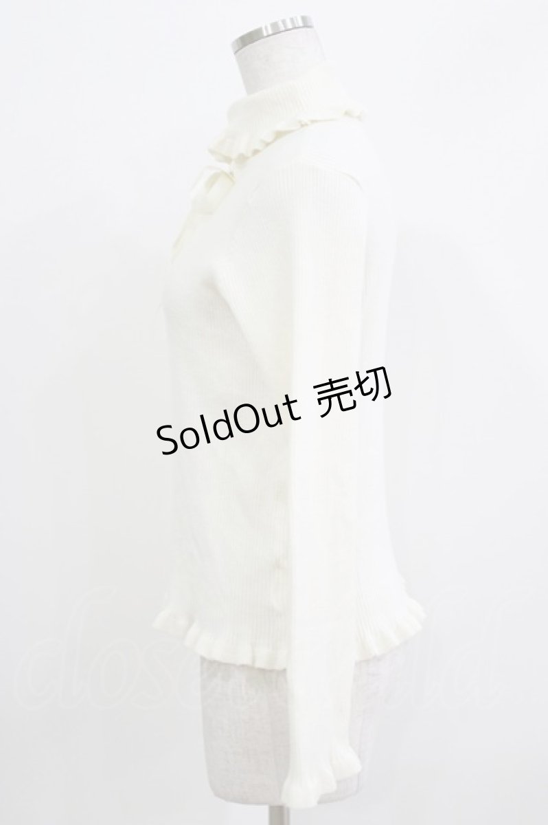 画像2: m petit by misako / サンリオキャラクターズコラボ シナモロール ニットプルオーバー L オフ H-26-03-16-048-LO-TO-NS-ZH (2)