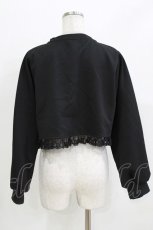 画像3: m petit by misako / AM バラレースニットカーディガン M ブラック H-26-03-16-050-LO-TO-NS-ZH (3)