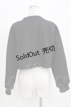 画像3: m petit by misako / AM バラレースニットカーディガン M ブラック H-26-03-16-050-LO-TO-NS-ZH