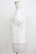 画像2: LIZ LISA / フラワーラビットプリントTシャツ Free 白 H-26-03-16-052-LO-TS-NS-ZH (2)