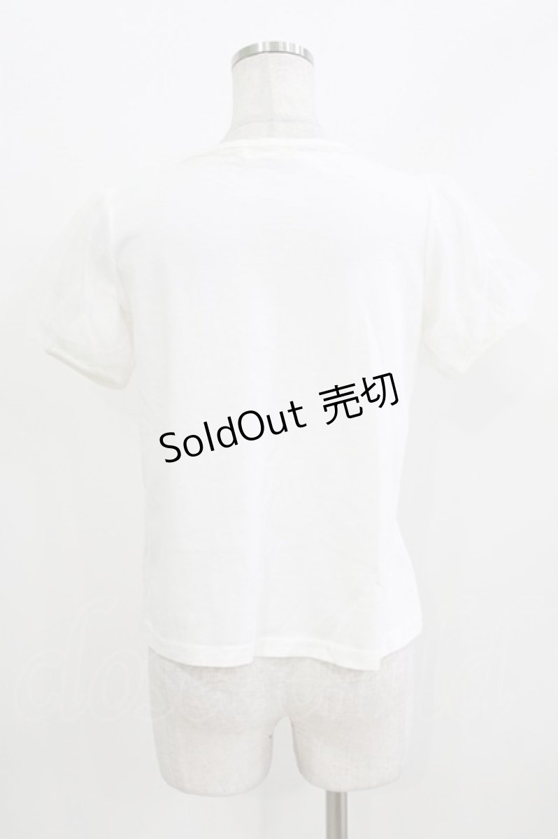 画像3: LIZ LISA / フラワーラビットプリントTシャツ Free 白 H-26-03-16-052-LO-TS-NS-ZH (3)