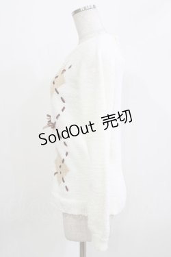 画像2: LIZ LISA / /アーガイルニット Free 白 H-26-03-16-053-LO-TO-NS-ZH