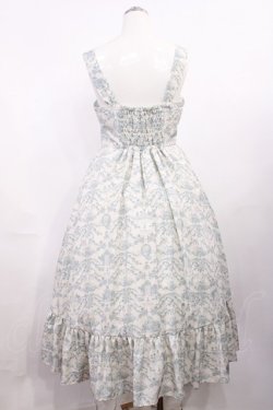 画像2: m petit by misako / MSKトワルドジュイジャンパースカート M オフ/サックス H-26-03-16-1005-LO-SK-NS-ZH