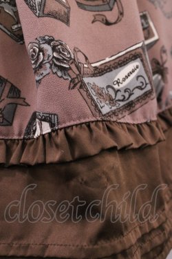 画像3: axes femme / プレゼントBOXワンピース M ブラウン H-26-03-16-1007-AX-OP-NS-ZH