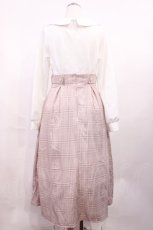 画像2: DearMyLoveRose / 丸襟フリルリボンワンピース M オフ/ピンク H-26-03-16-1009-EL-OP-NS-ZH (2)