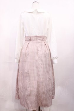 画像2: DearMyLoveRose / 丸襟フリルリボンワンピース M オフ/ピンク H-26-03-16-1009-EL-OP-NS-ZH