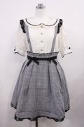 LIZ LISA / サスペンダー付きドッキングワンピース Free ブラックチェック H-26-03-16-1011-LO-OP-NS-ZH