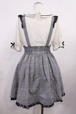 画像2: LIZ LISA / サスペンダー付きドッキングワンピース Free ブラックチェック H-26-03-16-1011-LO-OP-NS-ZH (2)