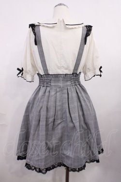 画像2: LIZ LISA / サスペンダー付きドッキングワンピース Free ブラックチェック H-26-03-16-1011-LO-OP-NS-ZH