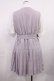 画像2: DearMyLove / 学園セットアップ風プリーツワンピース L ラベンダー H-26-03-16-1012-EL-OP-NS-ZH (2)