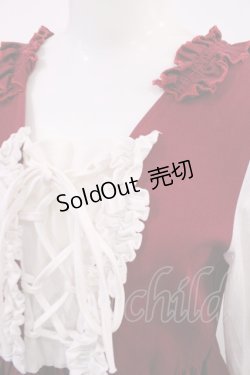 画像4: Favorite / レースアップワンピース Free レッド H-26-03-16-1013-LO-OP-NS-ZH