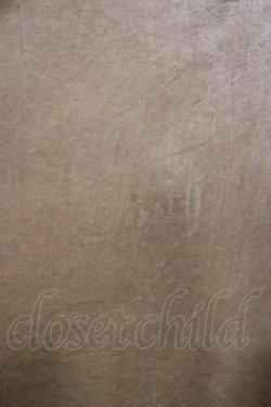 画像3: axes femme / 襟レース使いベロアワンピース M ベージュ H-26-03-16-1014-AX-OP-NS-ZH