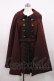 画像1: axes femme / クラシックケープコート M ボルドー H-26-03-16-1022-AX-CO-NS-ZH (1)