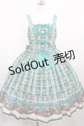 metamorphose / Retro Cherryティアードジャンパースカート サイズ1 グリーン H-26-03-16-1002-ME-OP-NS-ZH