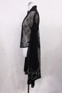 画像2: Royal Princess Alice / 振袖レースブラウス Free ブラック H-26-03-16-1025-LO-BL-NS-ZH