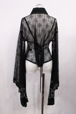 画像3: Royal Princess Alice / 振袖レースブラウス Free ブラック H-26-03-16-1025-LO-BL-NS-ZH