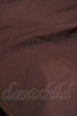 画像3: axes femme POETIQUE / ストライプサテンブラウス M ブラウン H-26-03-16-1028-AX-BL-NS-ZH (3)