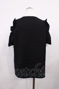 画像2: MA*RS / オープンショルダーブラウス Free ブラック H-26-03-16-1030-EL-BL-NS-ZH