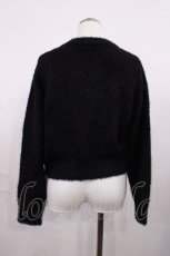 画像2: m petit by misako / MSKリボンカーディガン M ブラック H-26-03-16-1033-LO-TO-NS-ZH (2)