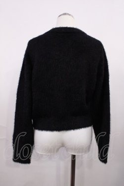 画像2: m petit by misako / MSKリボンカーディガン M ブラック H-26-03-16-1033-LO-TO-NS-ZH