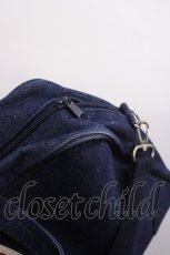 画像4: PINK HOUSE / くま刺繍デニムバッグ  ブルー H-26-03-16-1036-LO-JA-NS-ZH (4)