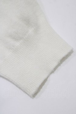 画像4: m petit by misako / AM*ハート透かしニットカーディガン M 白 H-26-03-16-057-LO-TO-NS-ZH