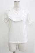 Nile Perch / ヨークフリルトップス Free 白 H-26-03-16-059-LO-TO-NS-ZH
