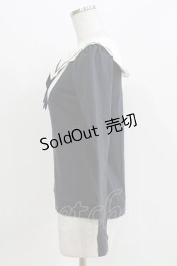 画像2: LIZ LISA / ヨーク切替トップス Free ネイビー H-26-03-16-060-LO-TO-NS-ZH