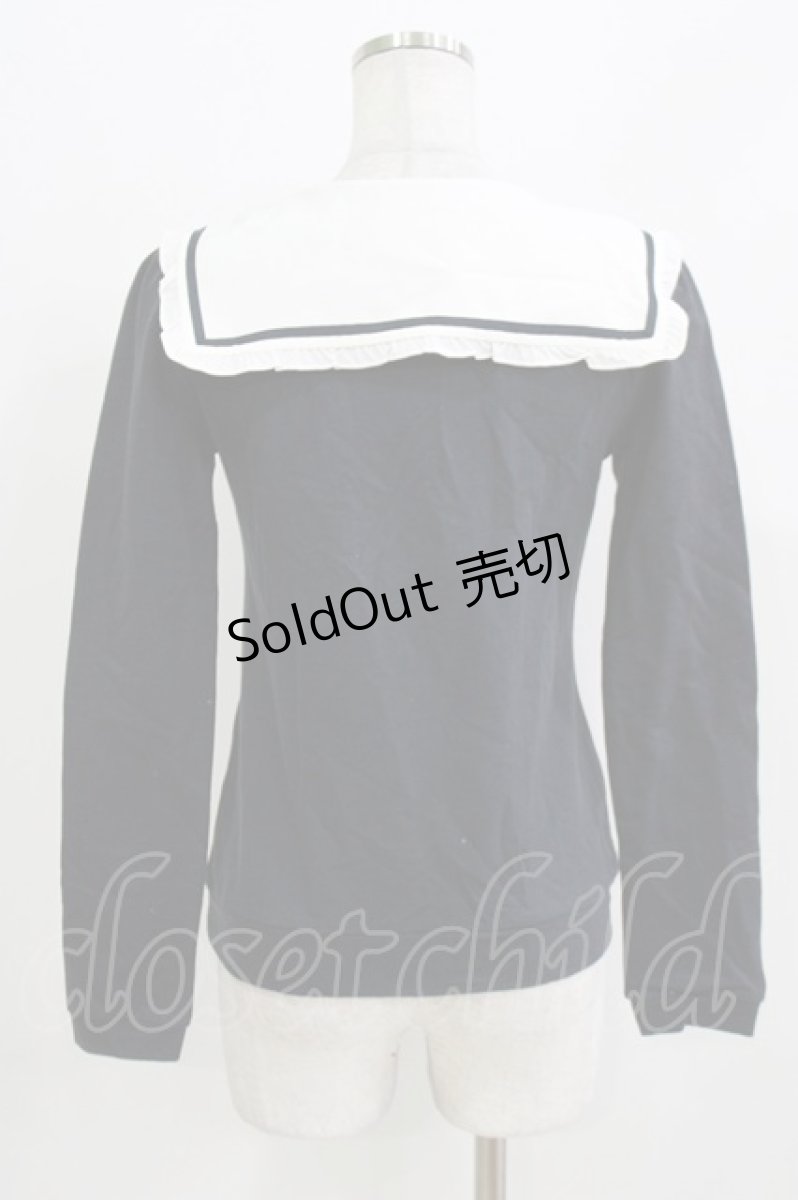 画像3: LIZ LISA / ヨーク切替トップス Free ネイビー H-26-03-16-060-LO-TO-NS-ZH (3)