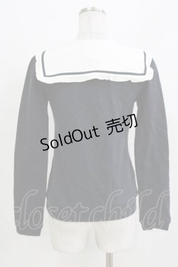 画像3: LIZ LISA / ヨーク切替トップス Free ネイビー H-26-03-16-060-LO-TO-NS-ZH