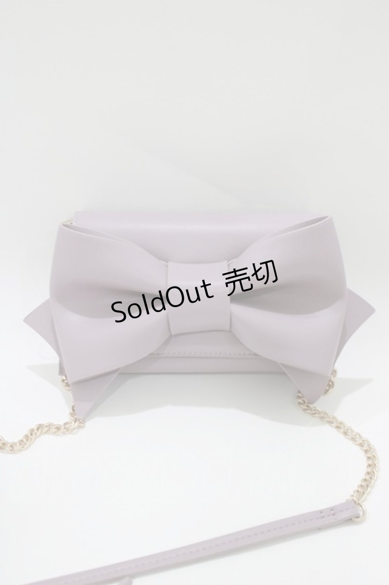 画像2: m petit by misako / AMリボンフラップSLD  ラベンダー H-26-03-16-063-LO-ZA-NS-ZH (2)