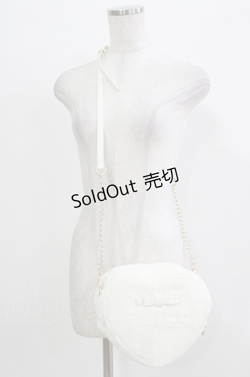 画像1: m petit by misako / サンリオキャラクターズコラボ ハローキティ ショルダーバッグ  白 H-26-03-16-064-LO-BG-NS-ZH (1)