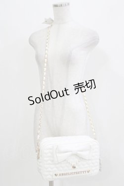 画像1: Angelic Pretty / Heartキルティングショルダーバッグ  白 H-26-03-16-065-AP-BG-NS-ZH