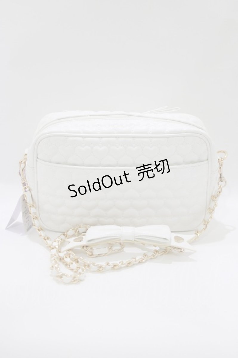 画像3: Angelic Pretty / Heartキルティングショルダーバッグ  白 H-26-03-16-065-AP-BG-NS-ZH (3)