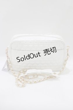 画像3: Angelic Pretty / Heartキルティングショルダーバッグ  白 H-26-03-16-065-AP-BG-NS-ZH