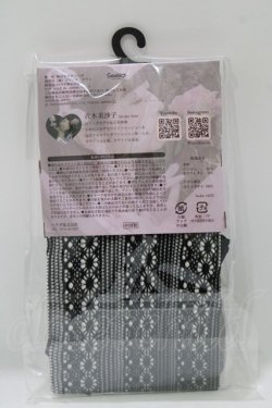 画像2: m petit by misako / AMクロミリボンタイツ M~L ブラック H-26-03-16-070-LO-ZA-NS-ZH