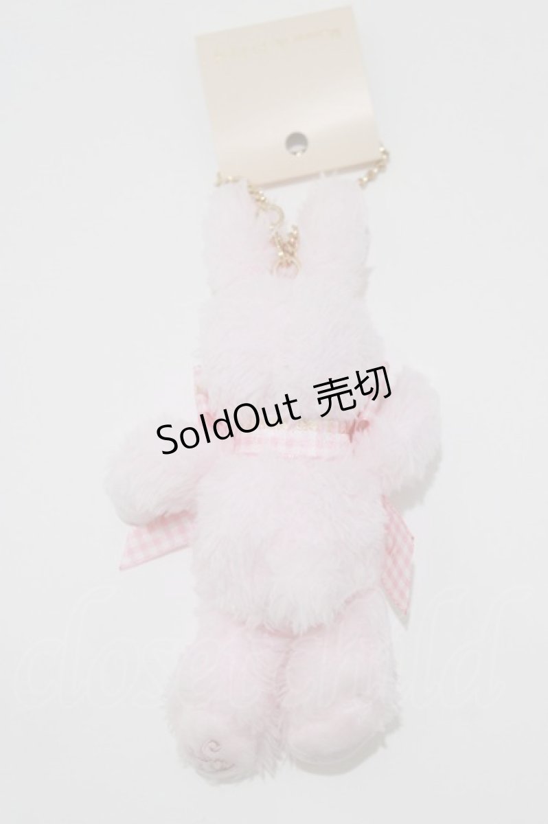 画像2: Maison de FLEUR / 天王寺ミオ店限定ラビットチャーム/【Revoir】  ピンク H-26-03-16-073-LO-ZA-NS-ZH (2)