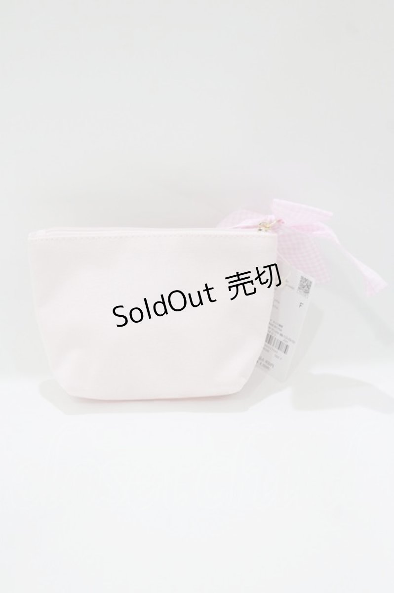 画像2: Maison de FLEUR / いちごポーチ  ピンク H-26-03-16-076-LO-ZA-NS-ZH (2)