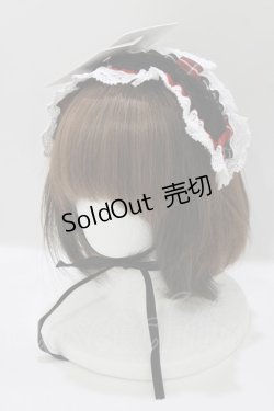 画像1: Eri Aino's collaboration / AE*ヘッドドレス  レッド H-26-03-16-077-PU-AC-NS-ZH