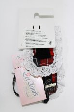 画像3: Eri Aino's collaboration / AE*ヘッドドレス  レッド H-26-03-16-077-PU-AC-NS-ZH (3)