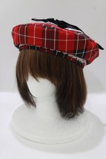 画像1: Eri Aino's collaboration / AE*ベレー  レッド H-26-03-16-079-PU-AC-NS-ZH (1)