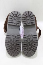 画像4: m petit by misako / AMNIFFレースUPブーツ L ブラウン H-26-03-16-080-LO-SH-NS-ZH (4)