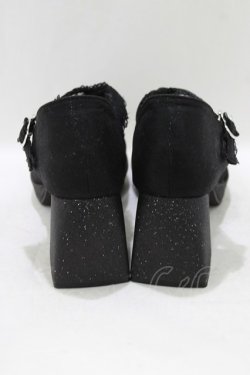 画像3: Cherirulu Chocola / 太ヒールパンプス L ブラック H-26-03-16-081-GO-SH-NS-ZH