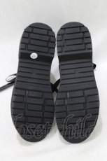 画像4: m petit by misako / レースアップショートブーツ L ブラック H-26-03-16-082-0-ZA-NS-ZH (4)