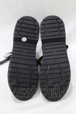 画像4: m petit by misako / レースアップショートブーツ L ブラック H-26-03-16-082-0-ZA-NS-ZH